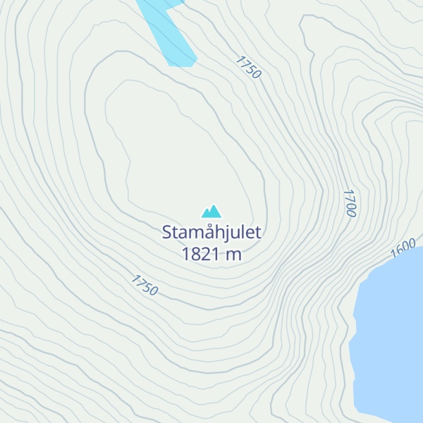 Map of Stamåhjulet
