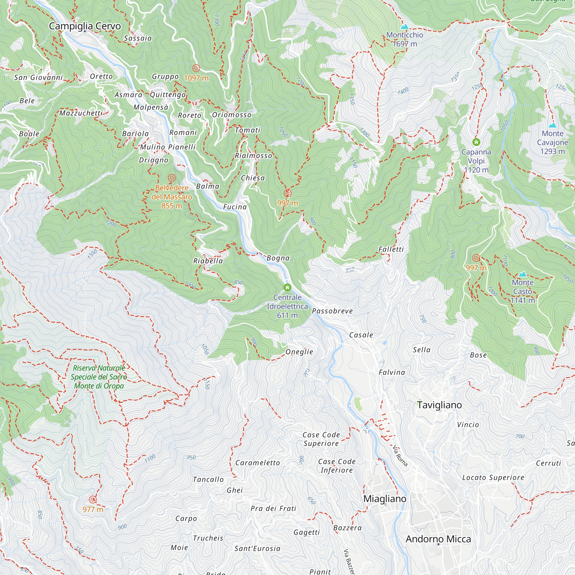 Centrale Idroelettrica map