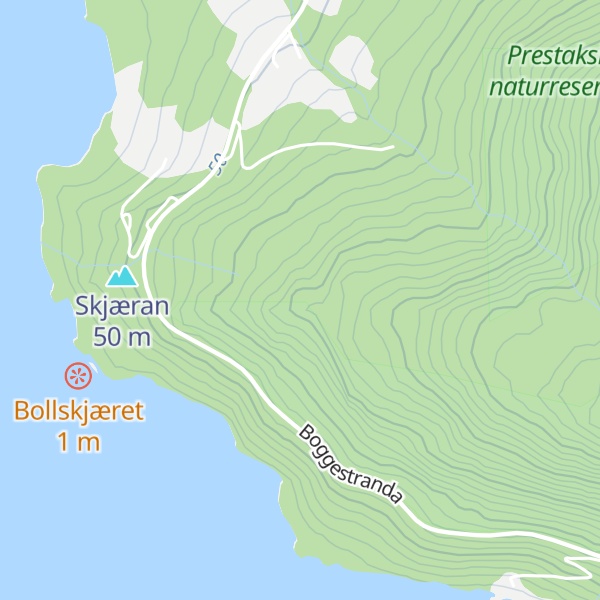 Map of Piksteinhola