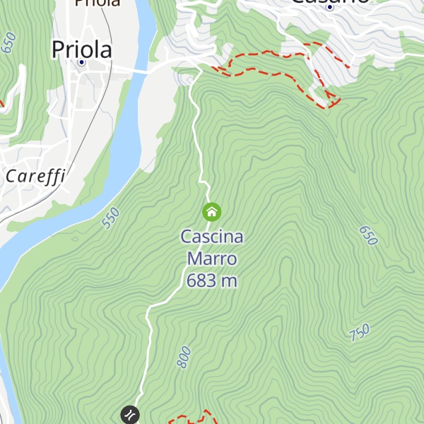 Map of Cascina Marro
