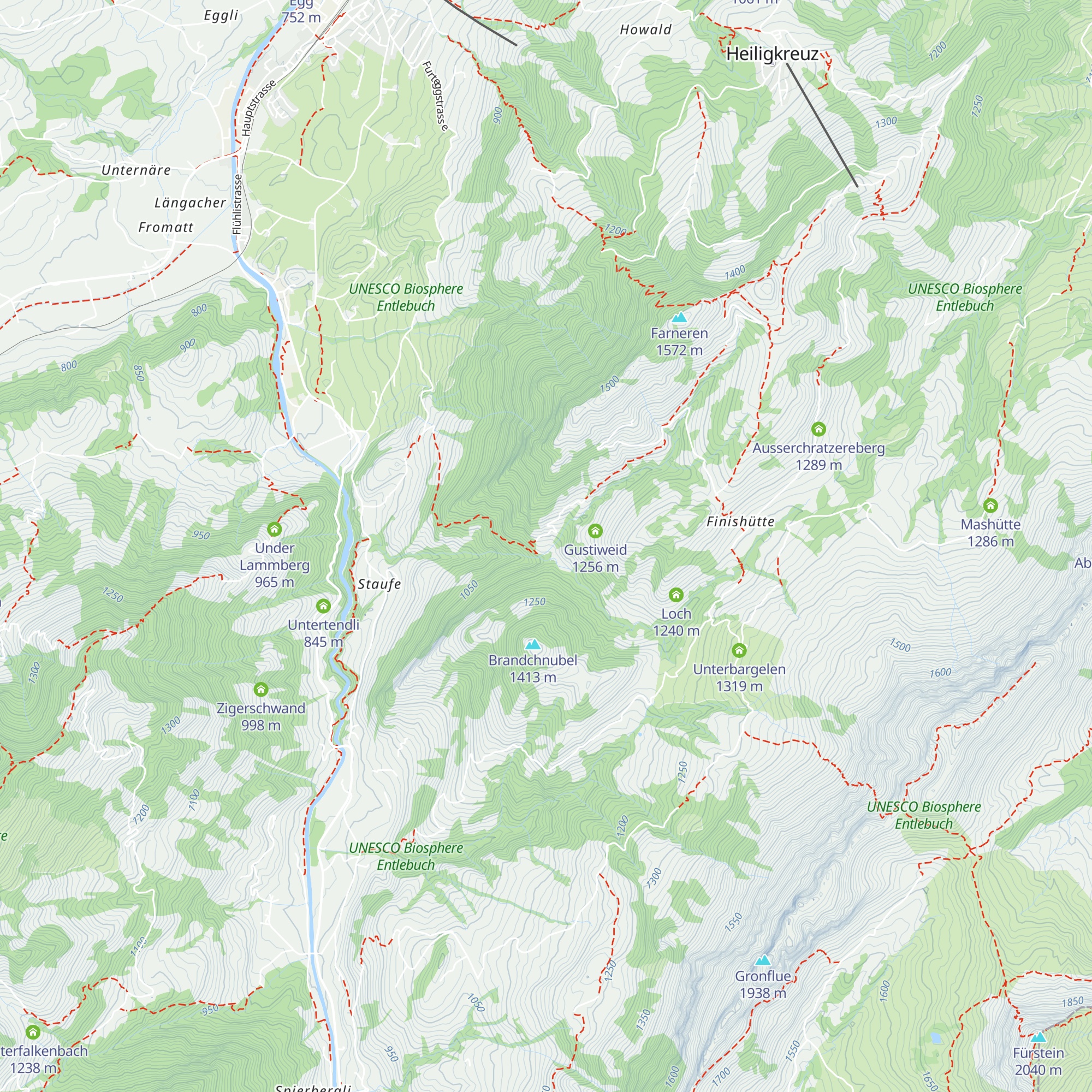 Fruttegg map