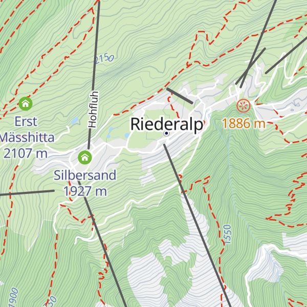 Map of Tea Room Zurschmitten Bäckerei
