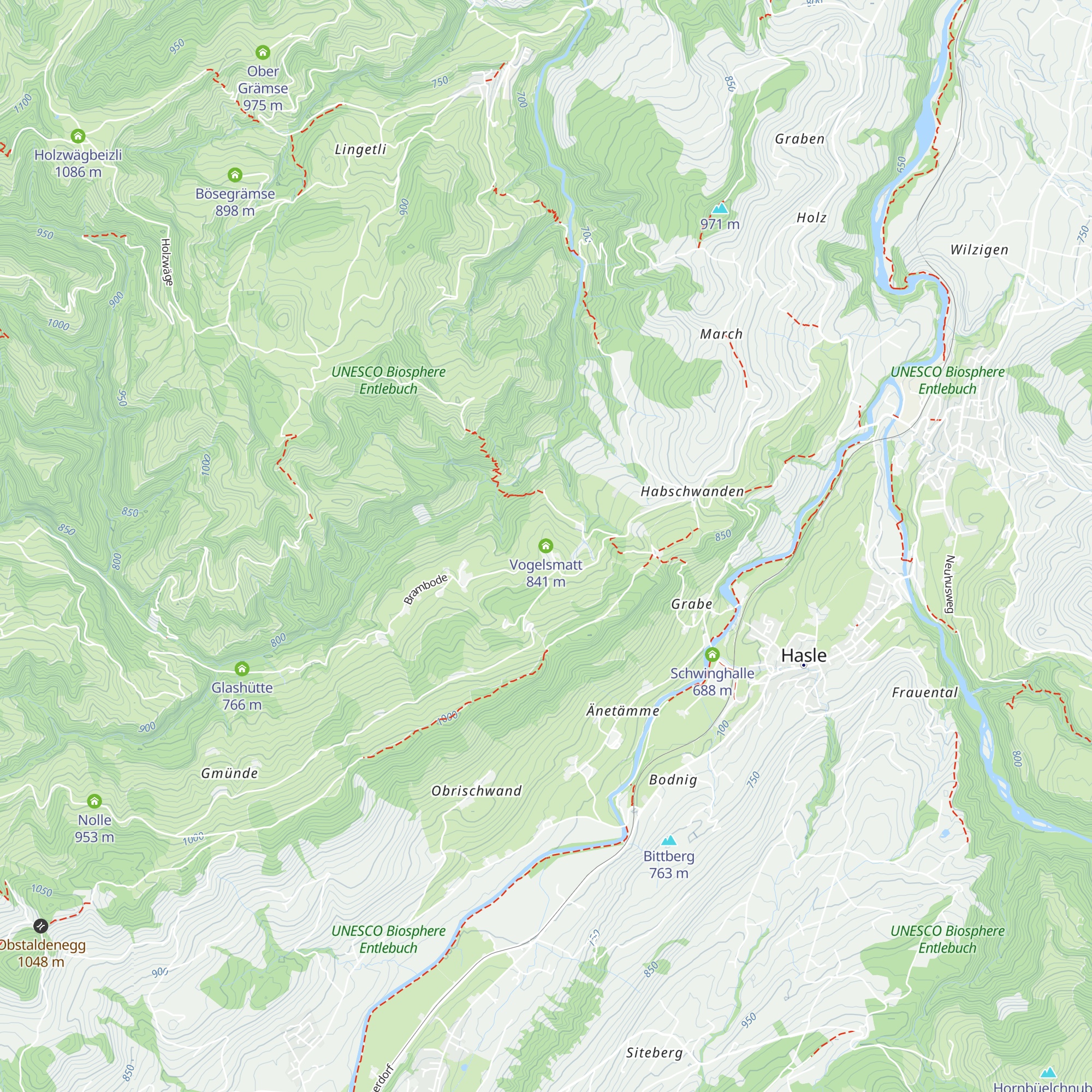 Vogelsmatt map