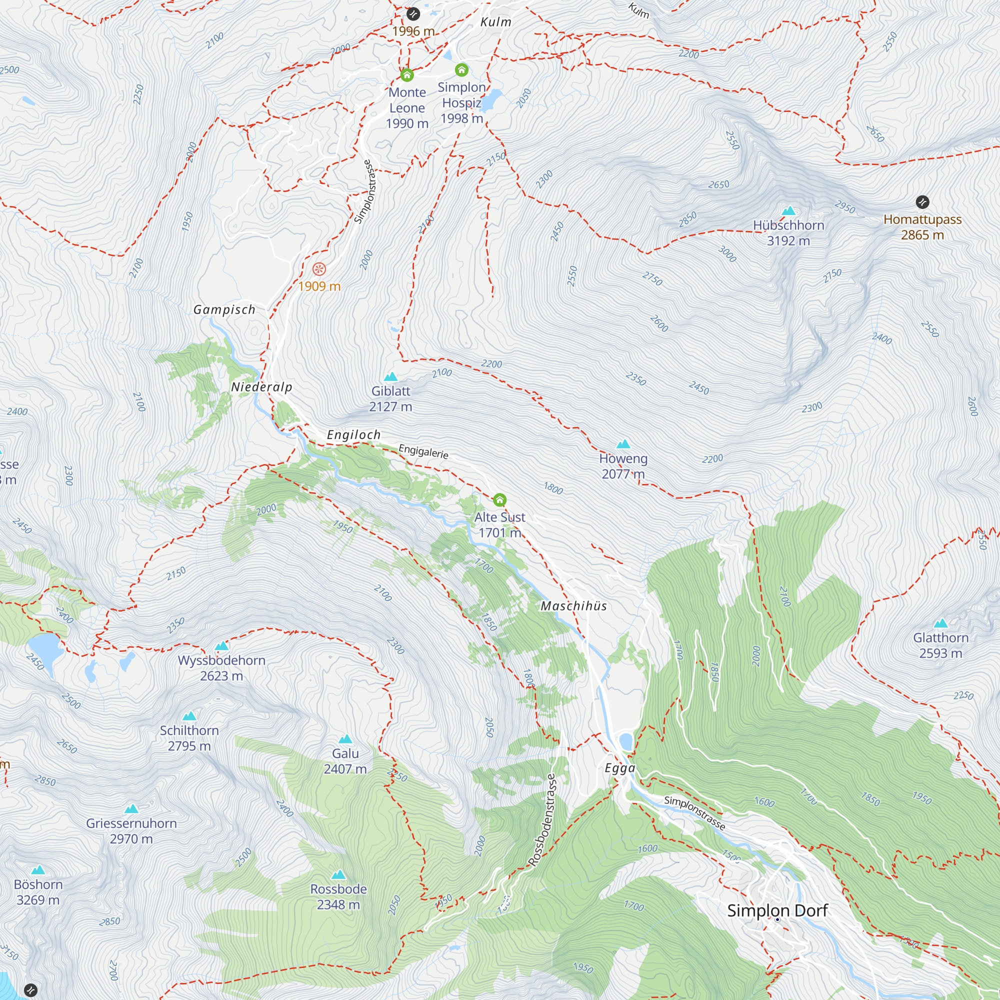 Alte Sust map