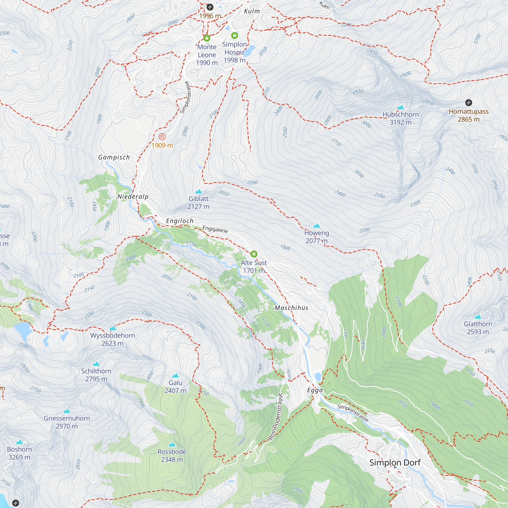 Alte Sust map