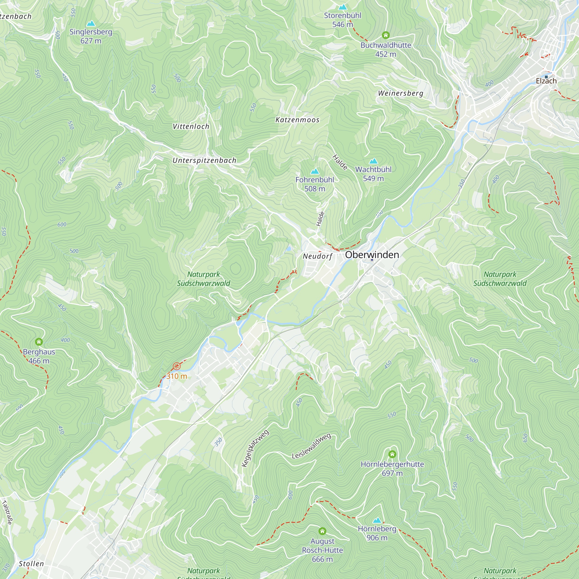 Ziegelhütte map