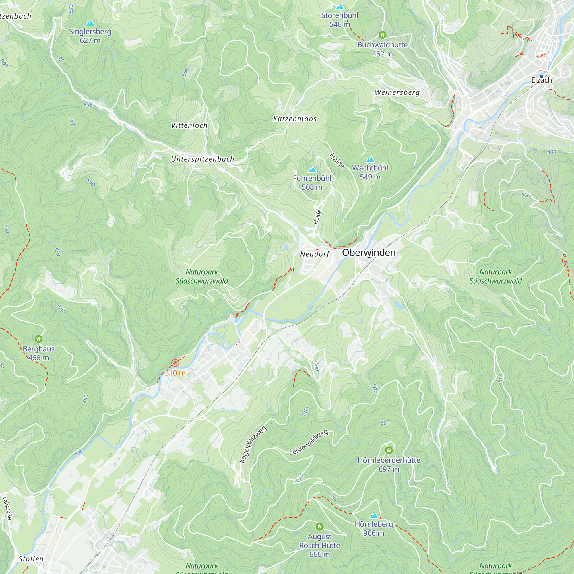 Ziegelhütte map