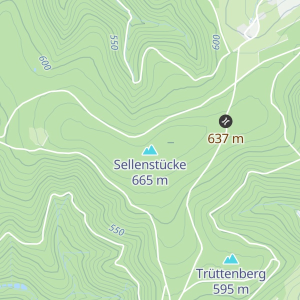 Map of Sellenstücke