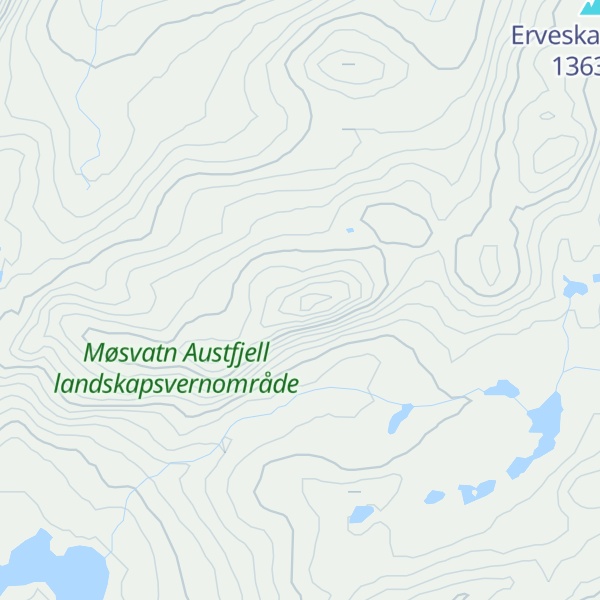 Map of Jervskarnuten