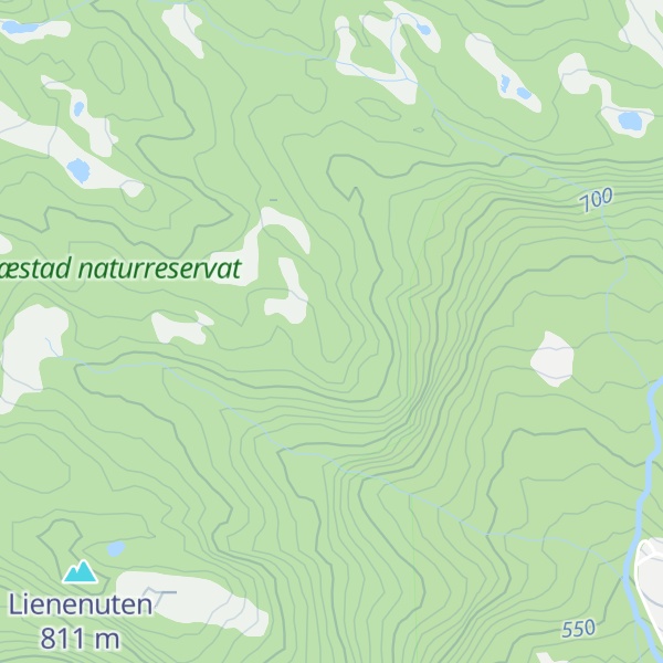 Map of Fossåsnuten