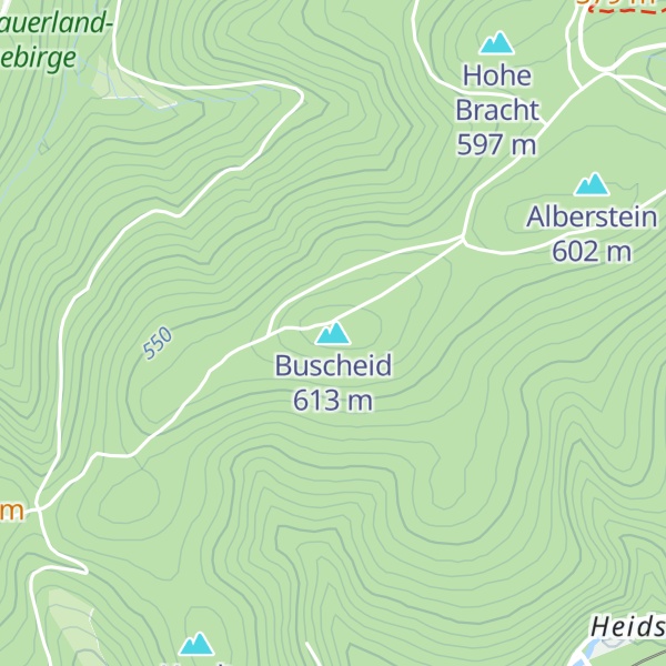 Map of Buscheid