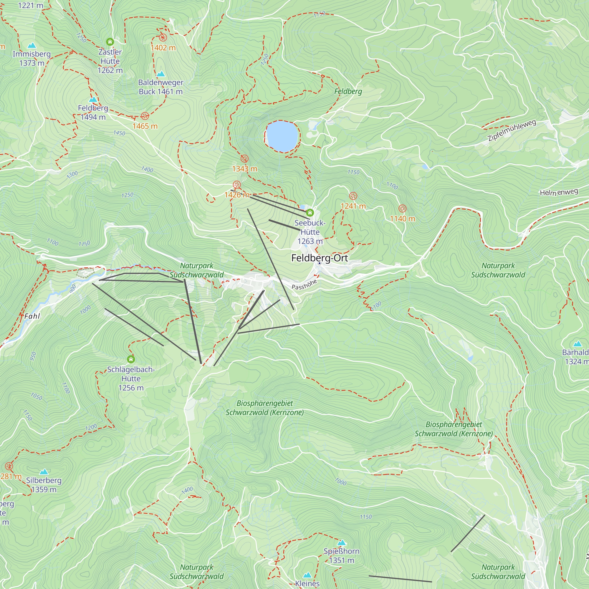 Menzenschwander Hütte map