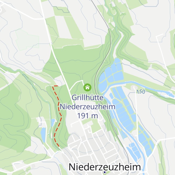 Map of Grillhütte Niederzeuzheim