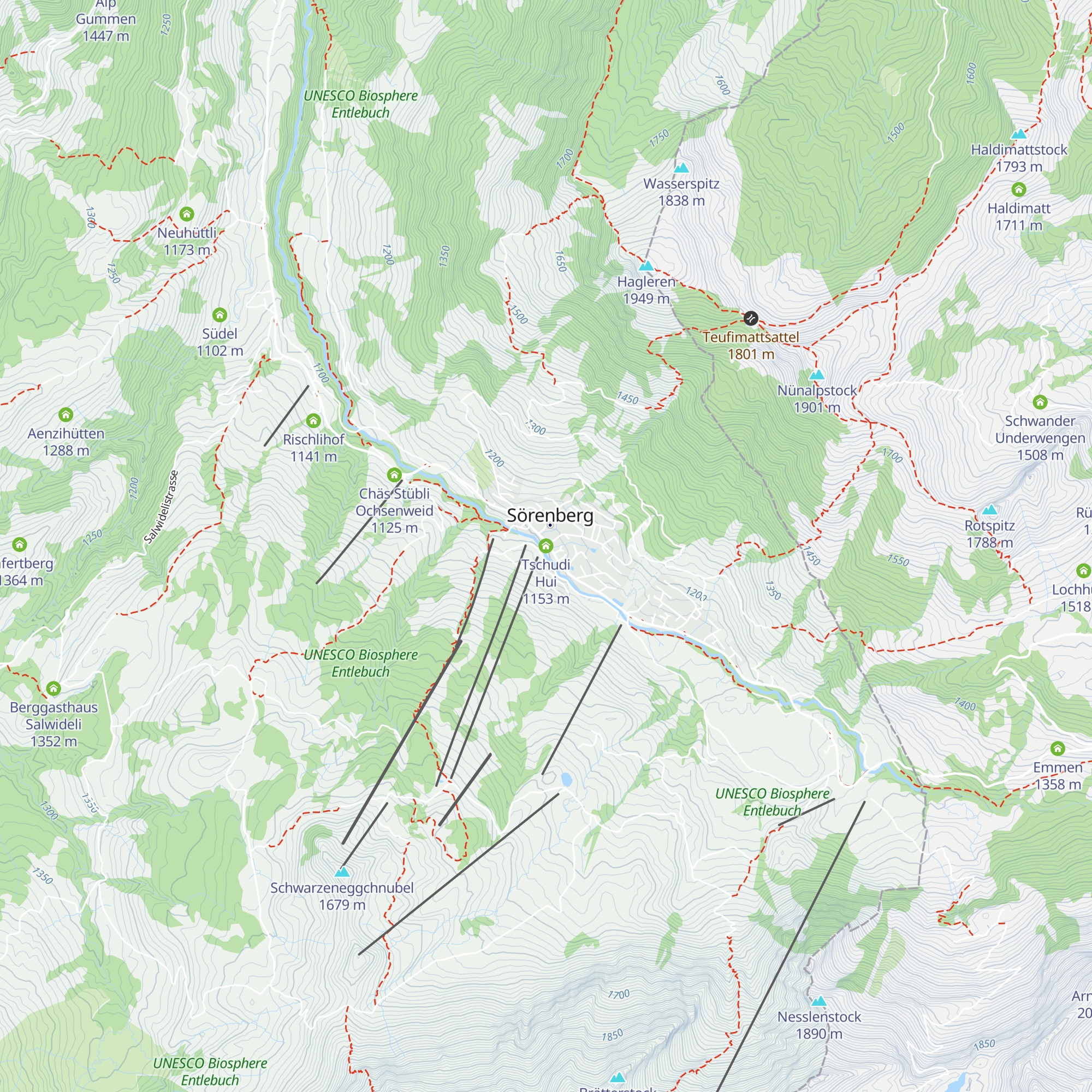 Tschudi Hui map