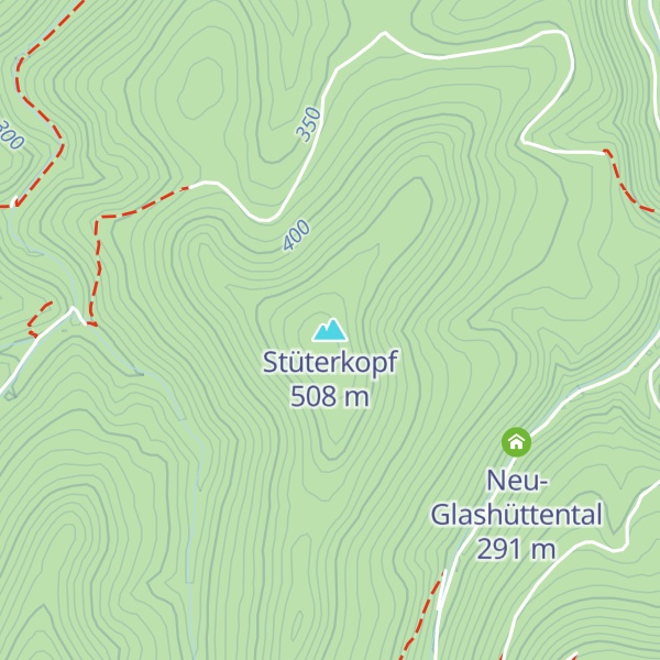 Map of Stüterkopf