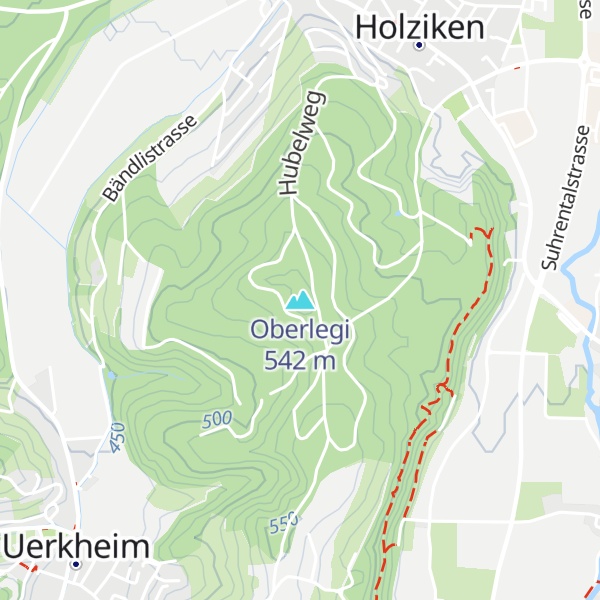 Map of Oberlegi