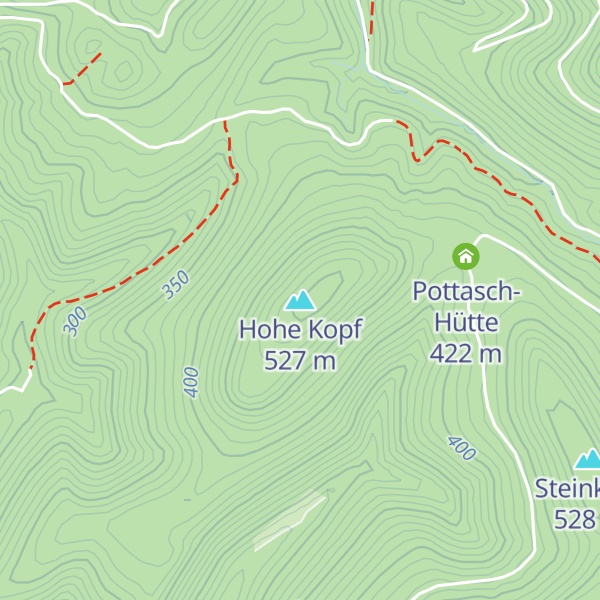 Map of Hohe Kopf