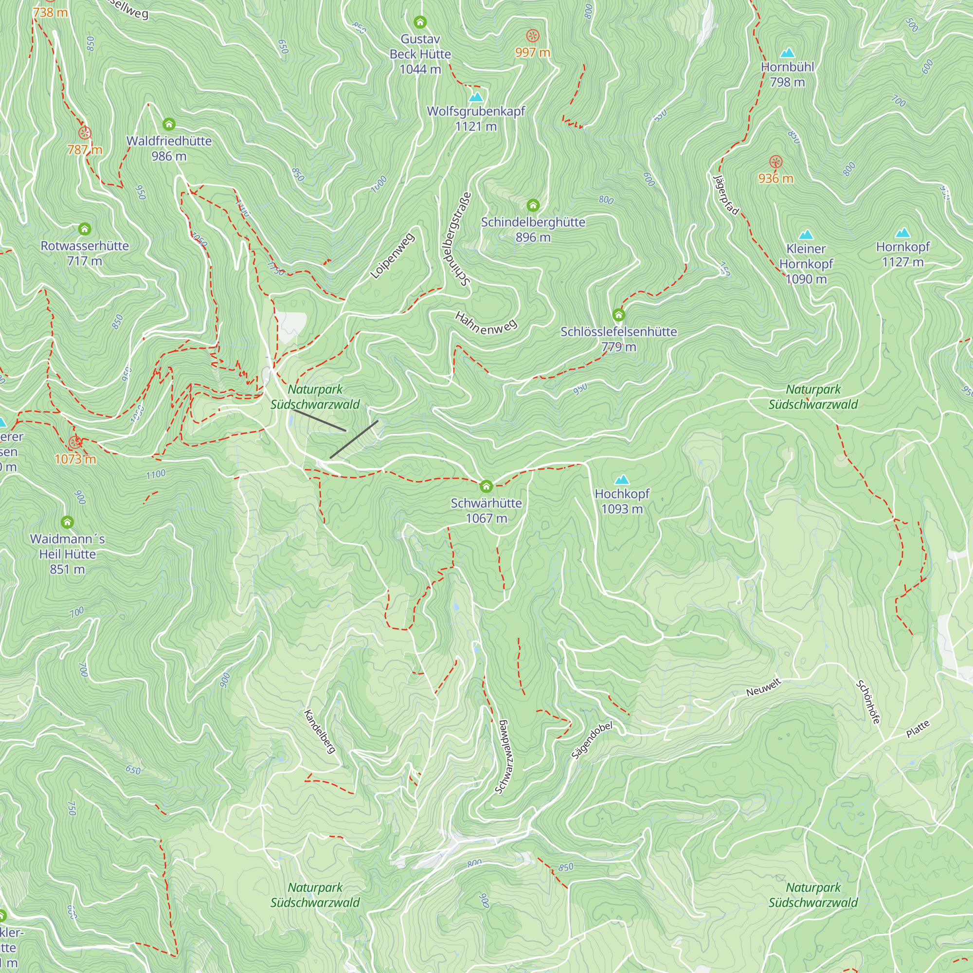 Schwärhütte map