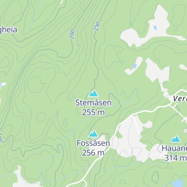 Map of Stemåsen