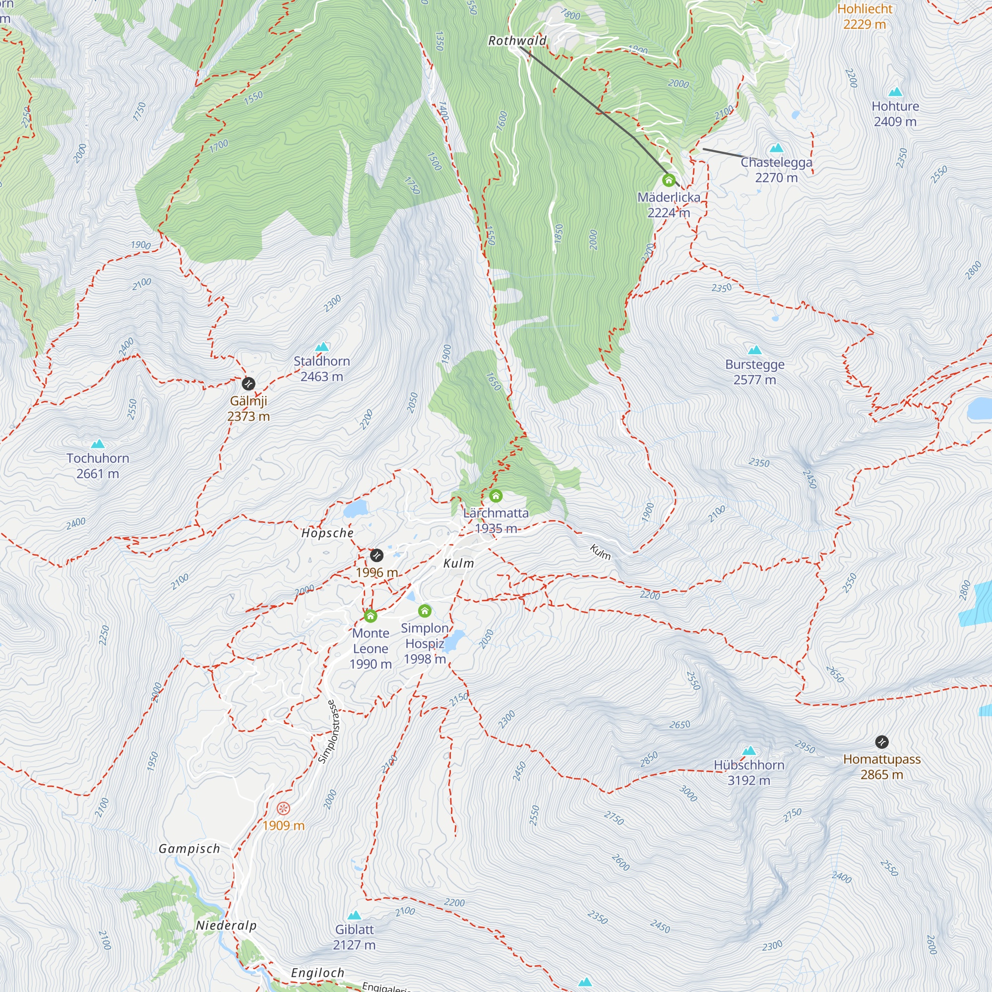 Lärchmatta map