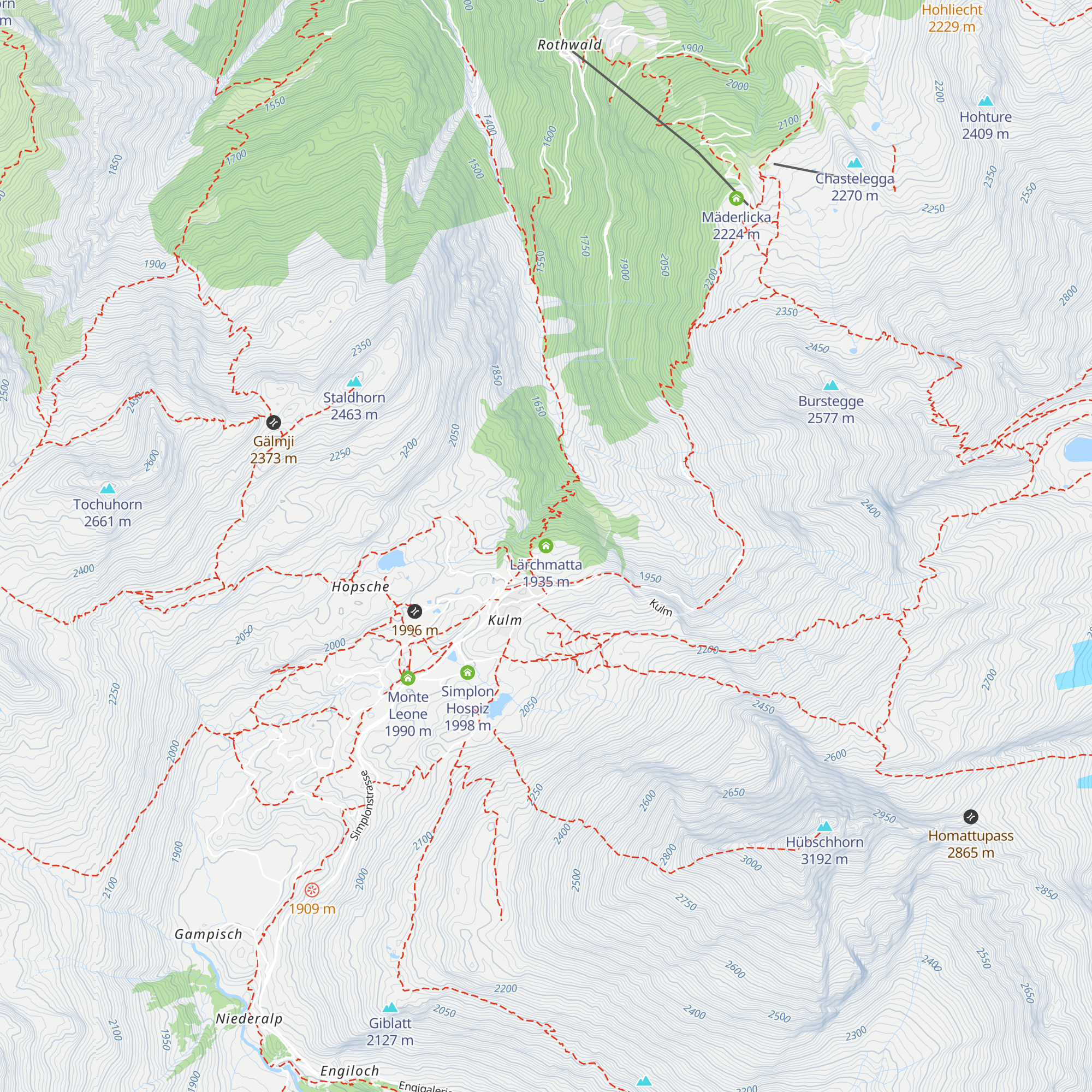Lärchmatta map