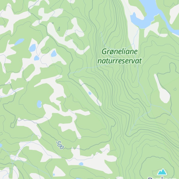 Map of Grøneliane