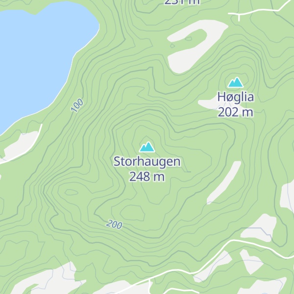 Map of Storhaugen