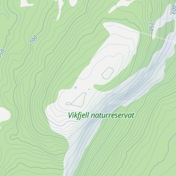 Map of Vikefjell