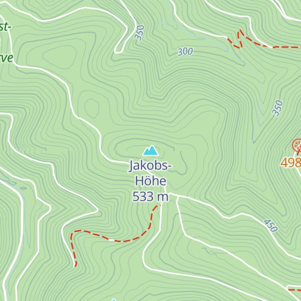Map of Jakobs-Höhe