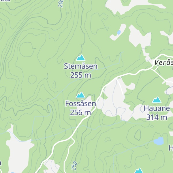 Map of Kjerkebakkane