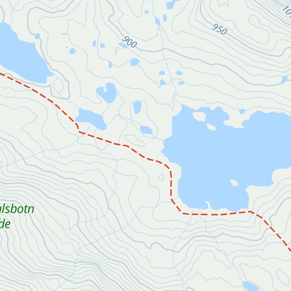 Map of Haudukhyttå