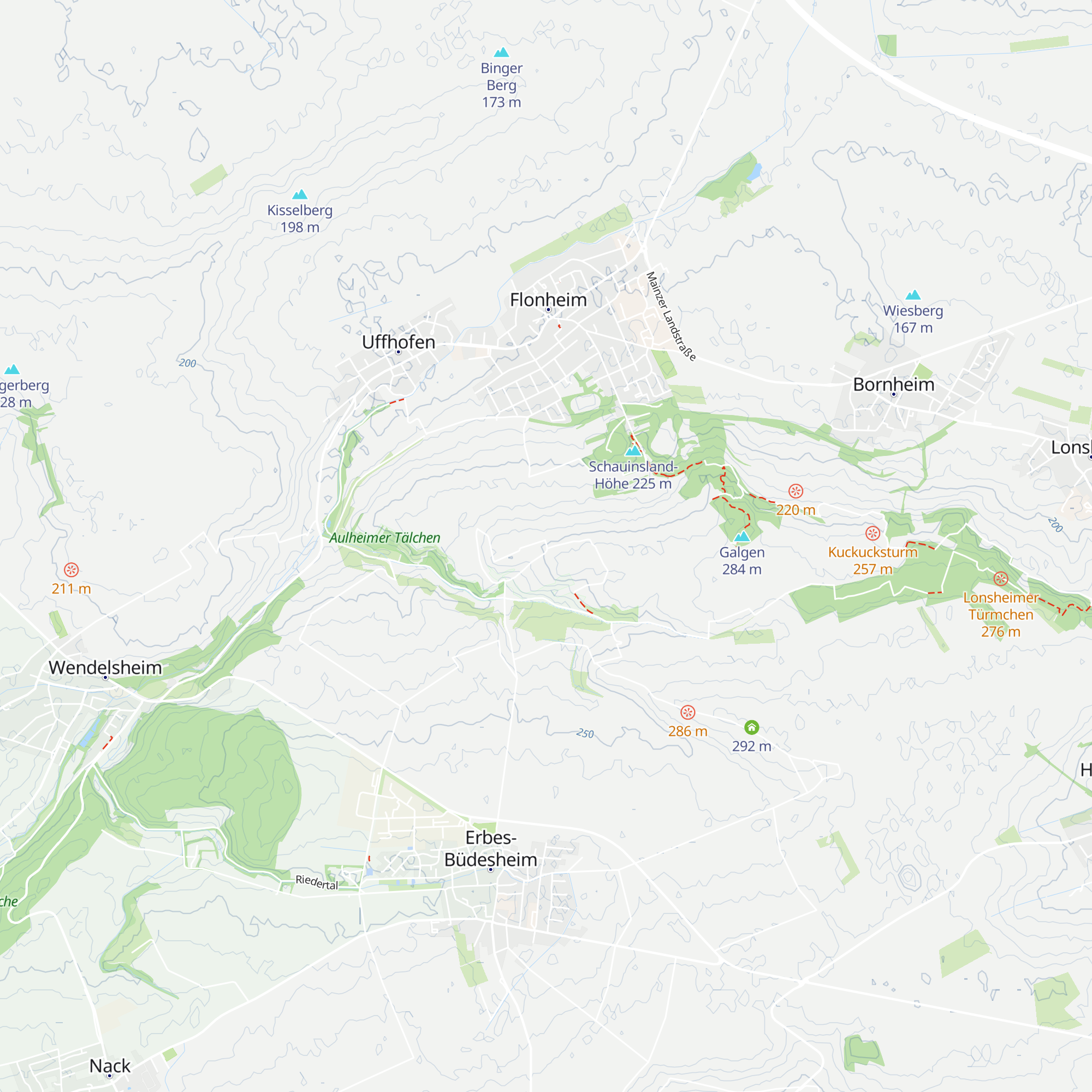 Hütte Eibach-Wäldchen map