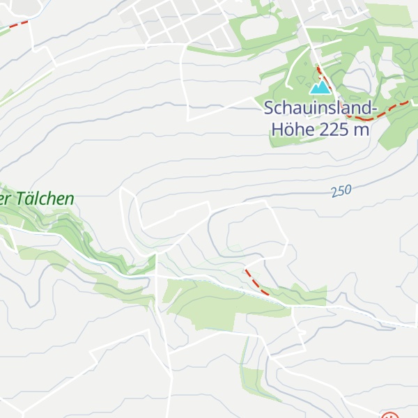 Map of Hütte Eibach-Wäldchen