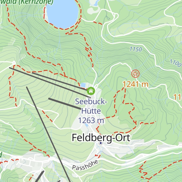 Map of Seebuck-Hütte