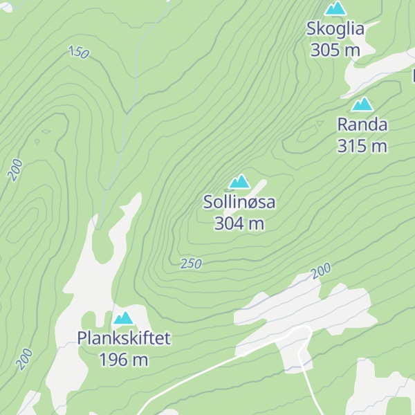 Map of Smålien