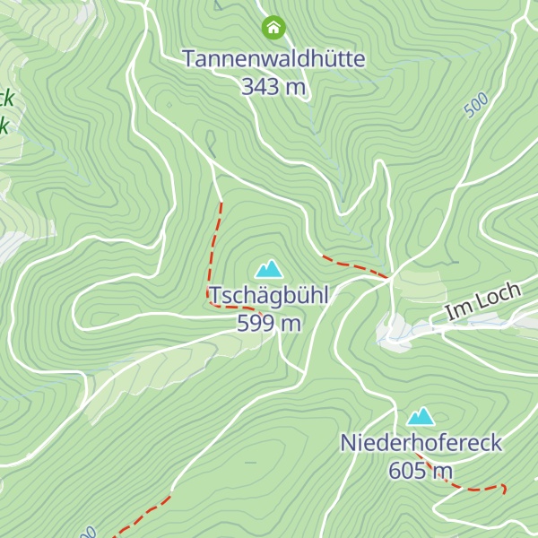 Map of Tschägbühl