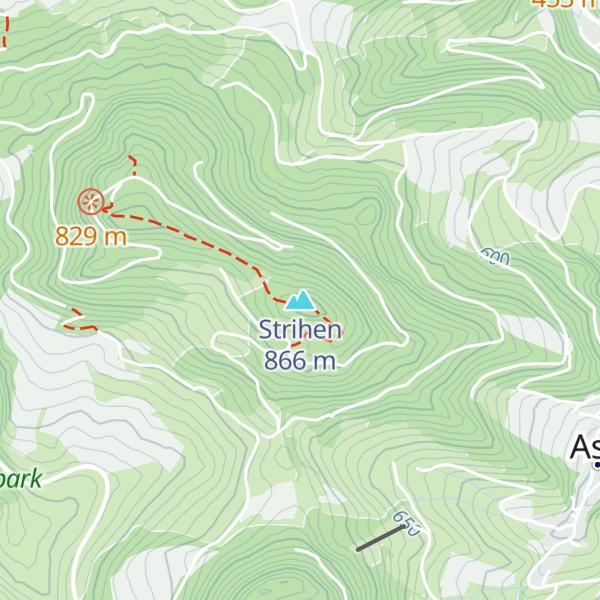 Map of Strihen