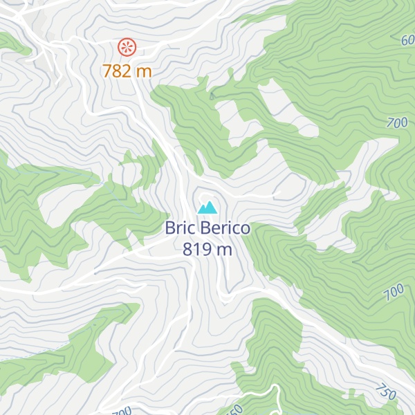Map of Bric Berico