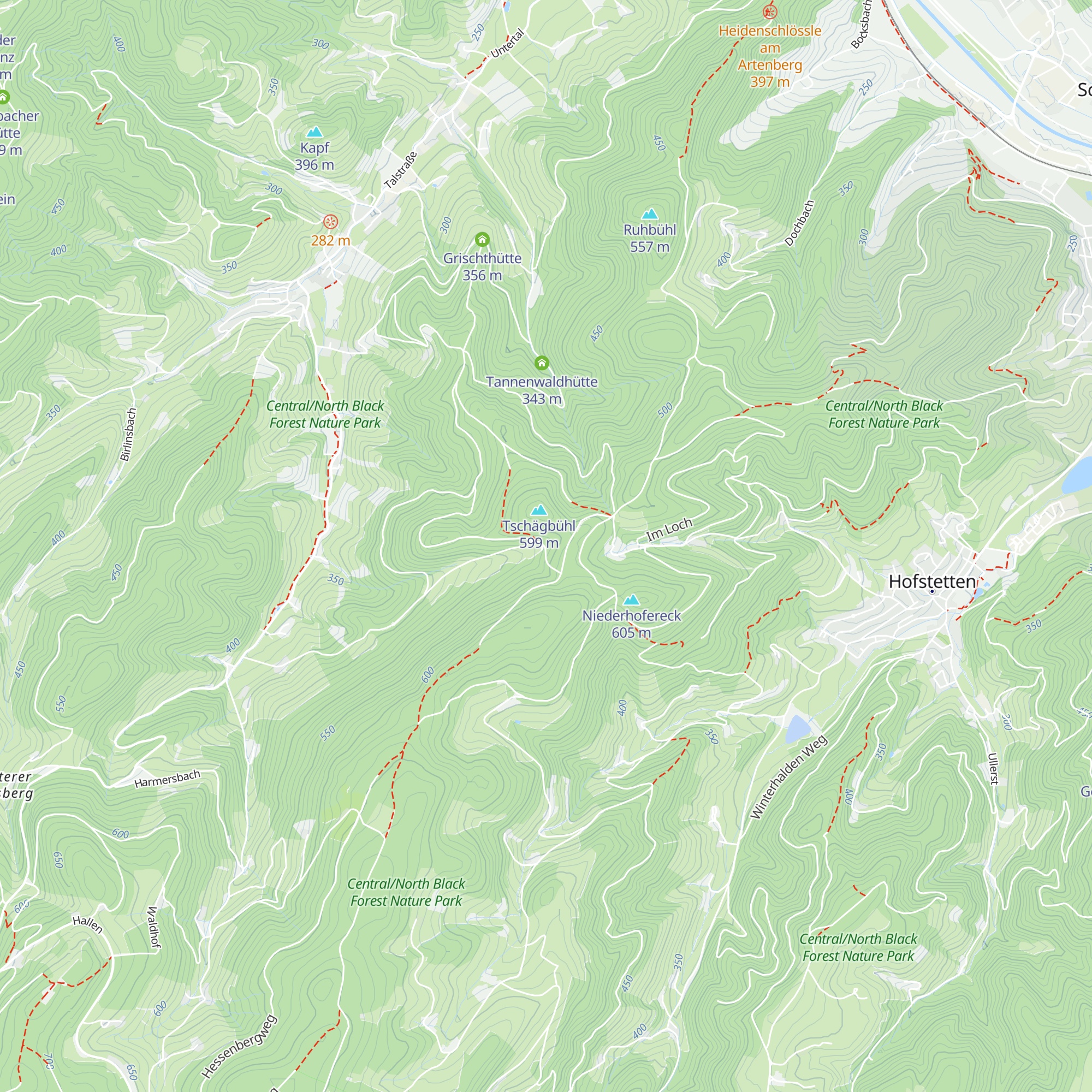 Lorenzhütte map