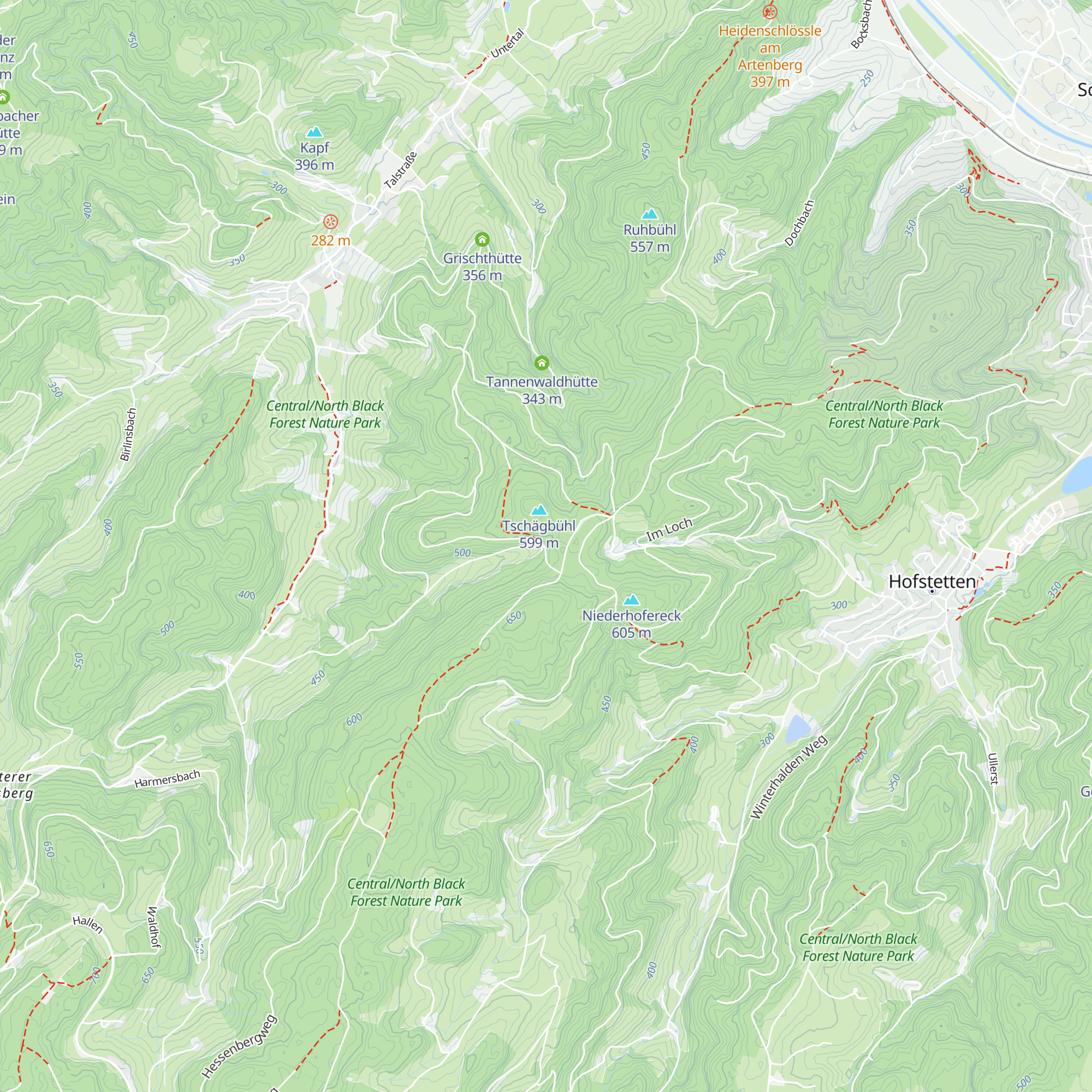 Lorenzhütte map