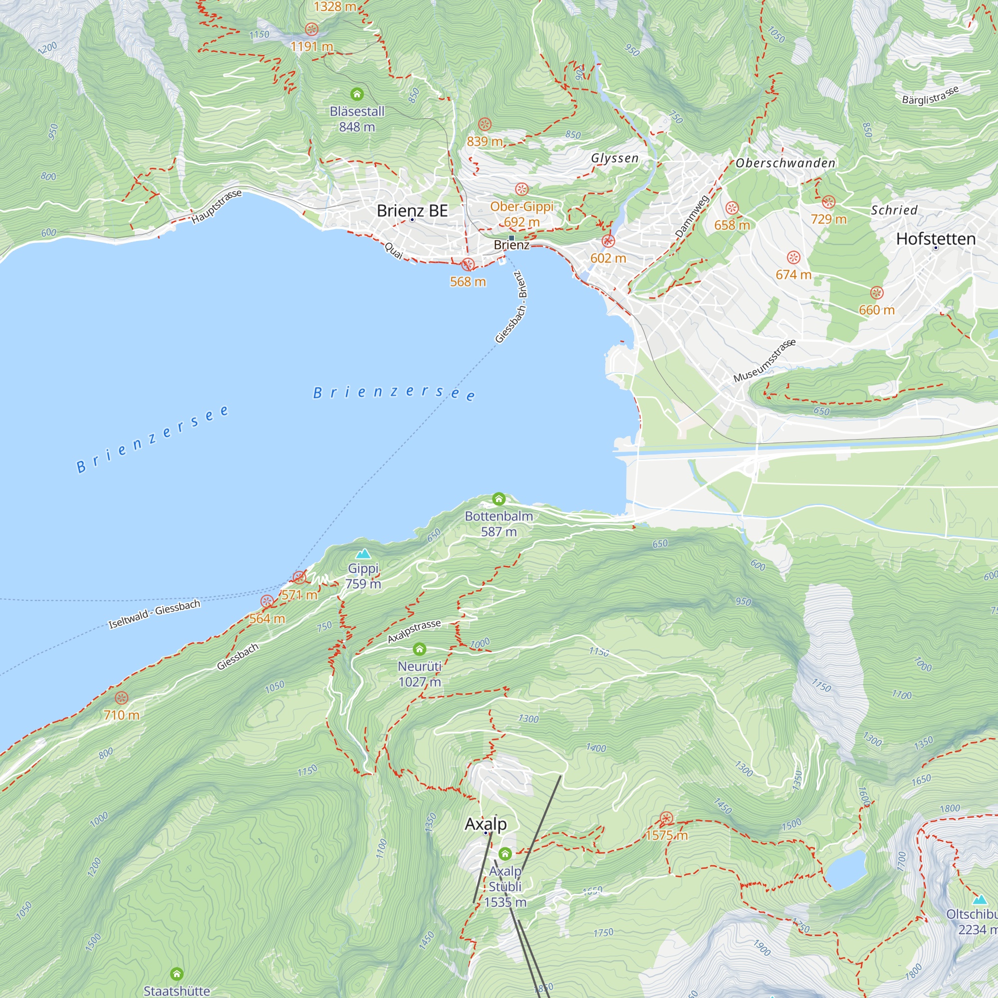 Bottenbalm map