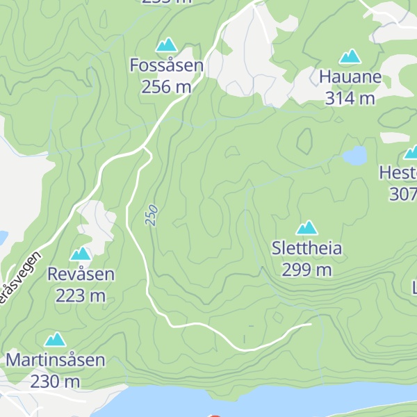Map of Rosselandsheia