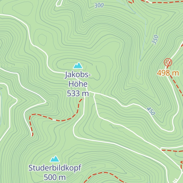 Map of Jakobshütte