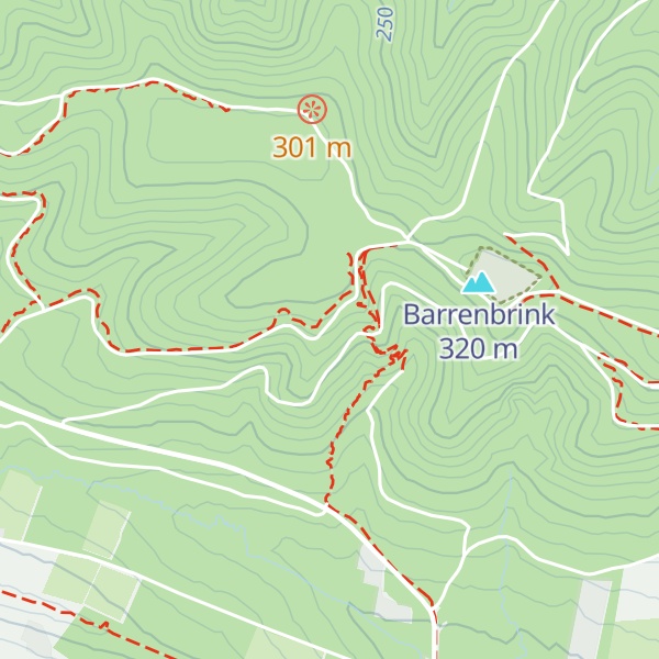 Map of Dörenberg-Hütte