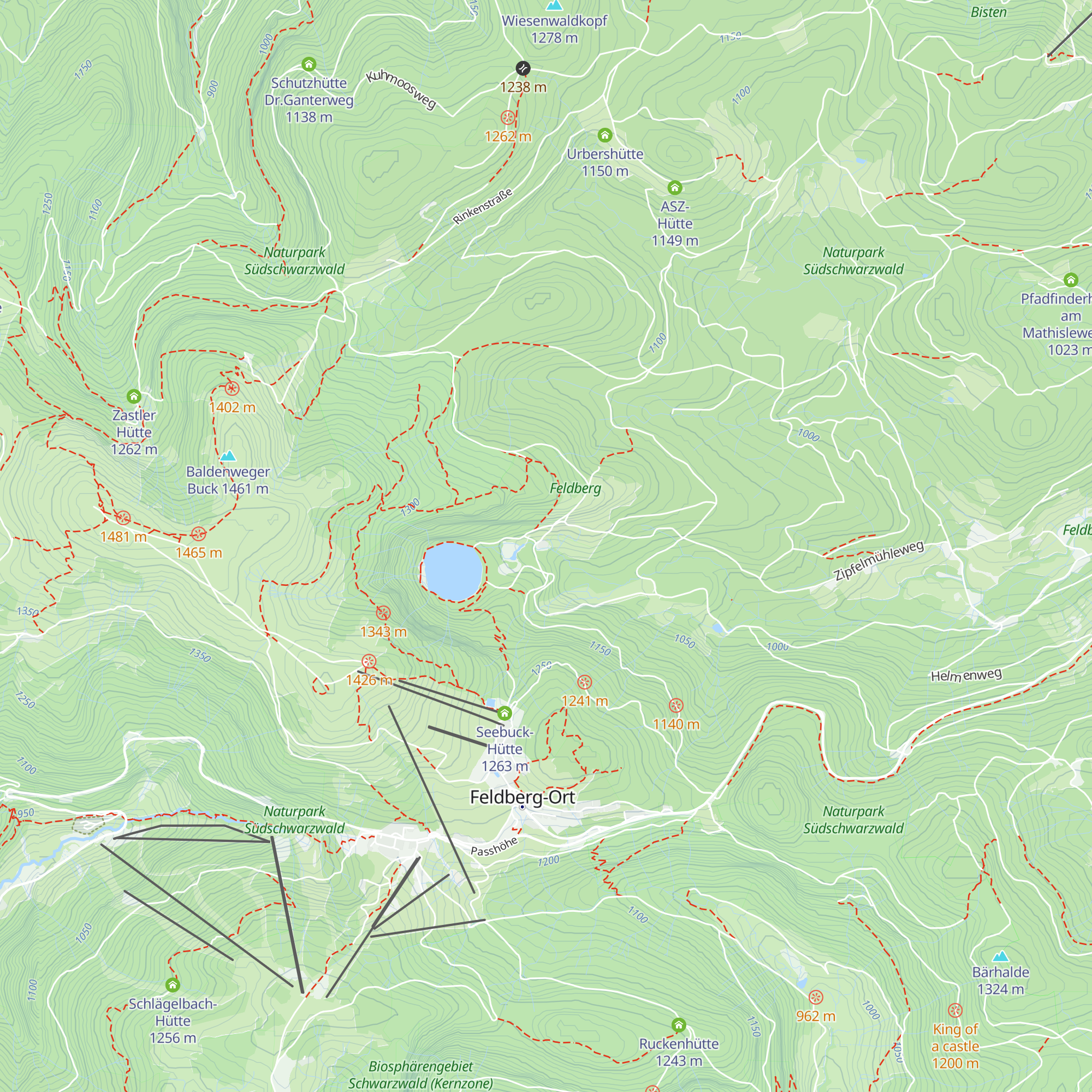 Räuberhütte map