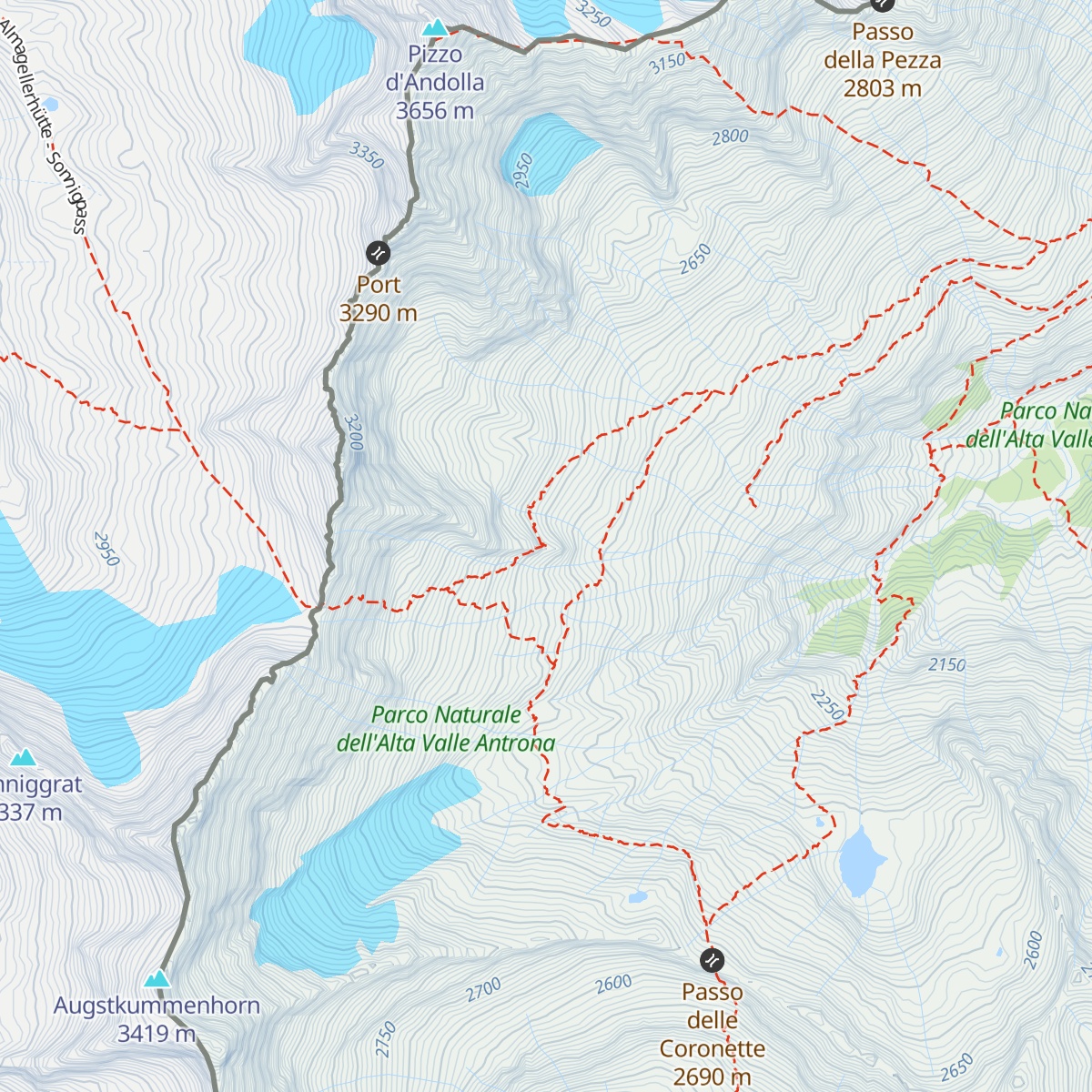 Bivacco Città di Varese map