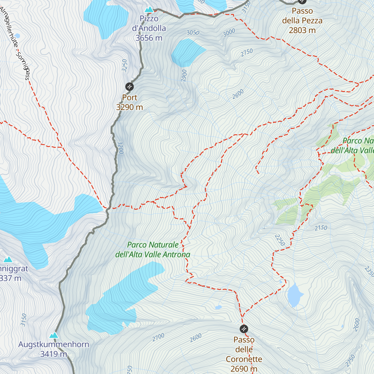 Bivacco Città di Varese map