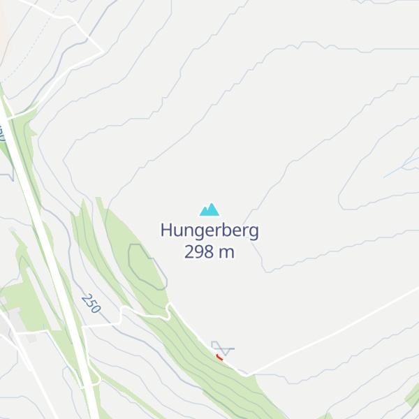 Map of Hungerberg