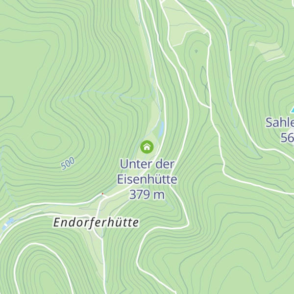 Map of Unter der Eisenhütte