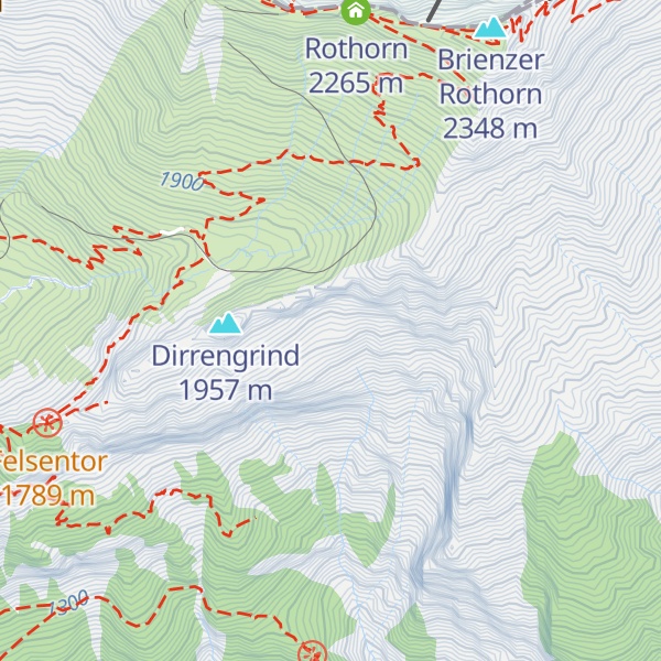 Map of Simeler Schutzhütte